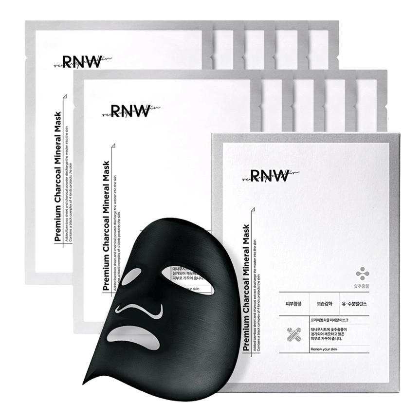 Premium Charcoal Mineral Charcoal Mask Pack - Image 1