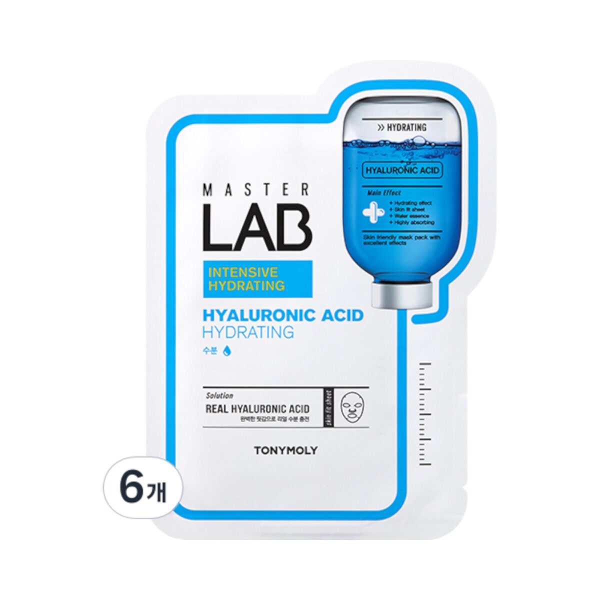 Master Lab Hyaluronic Acid Mask Sheet 19g - 1ea, 1pack