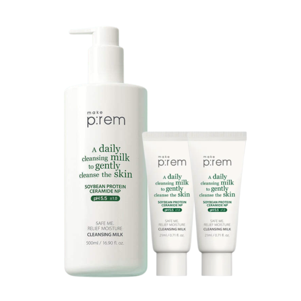 Safe Me Relief Moisture Cleansing Milk Set