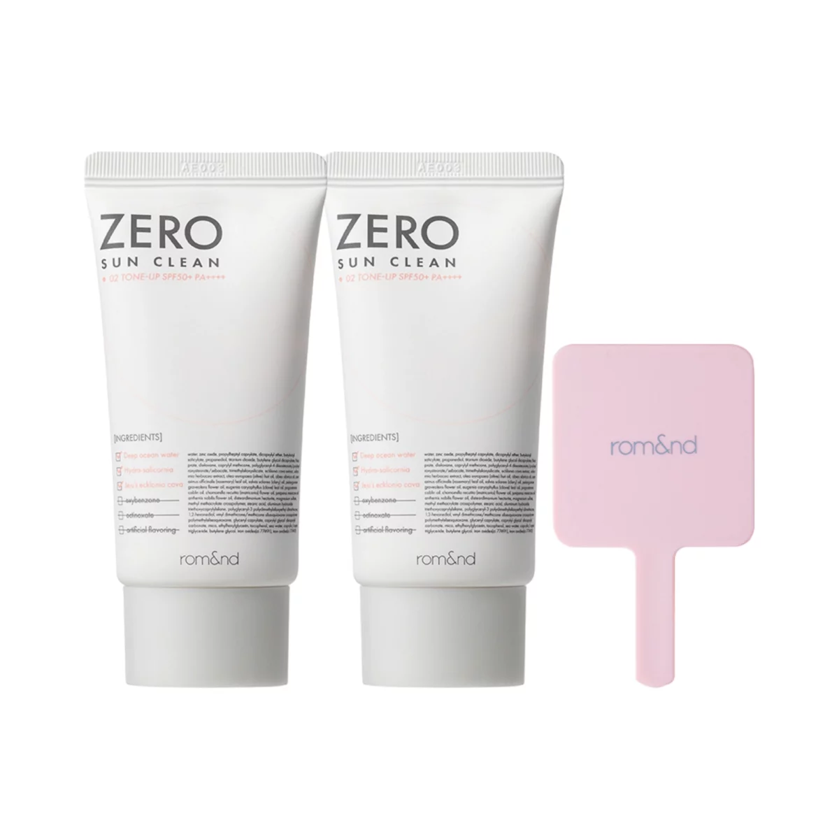 Zero Sun Clean 02 Tone Up SPF50+ PA++++ - 50ml, 2packs