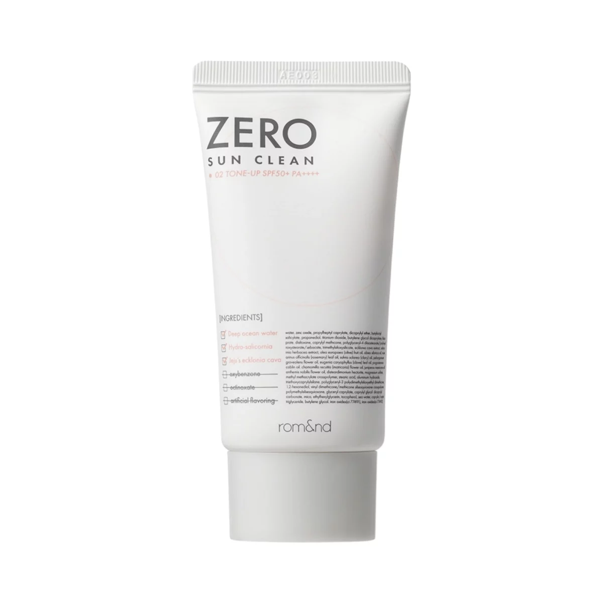 Zero Sun Clean 02 Tone Up SPF50+ PA++++