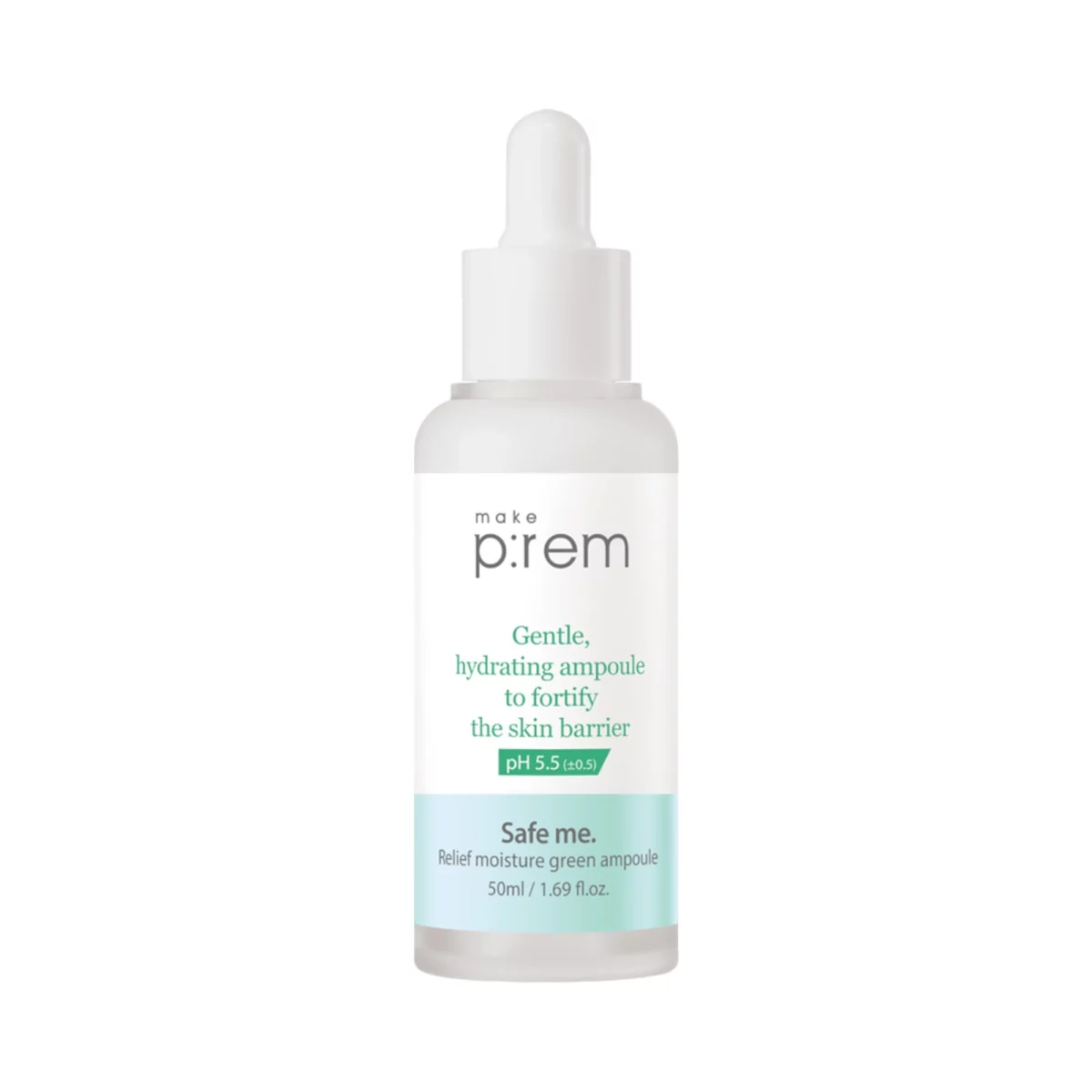 Safe Me Relief Moisture Green Ampoule - 50ml, 1pack