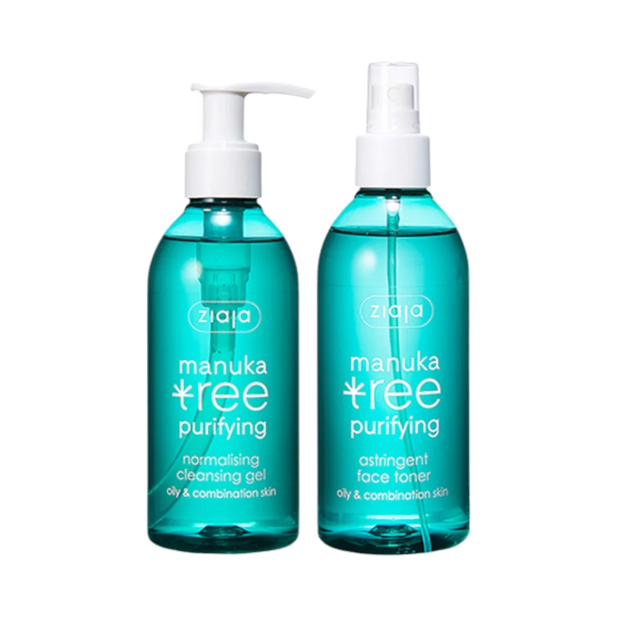 Manuka Tree Cleansing Gel 200ml + Face Toner 200ml Set