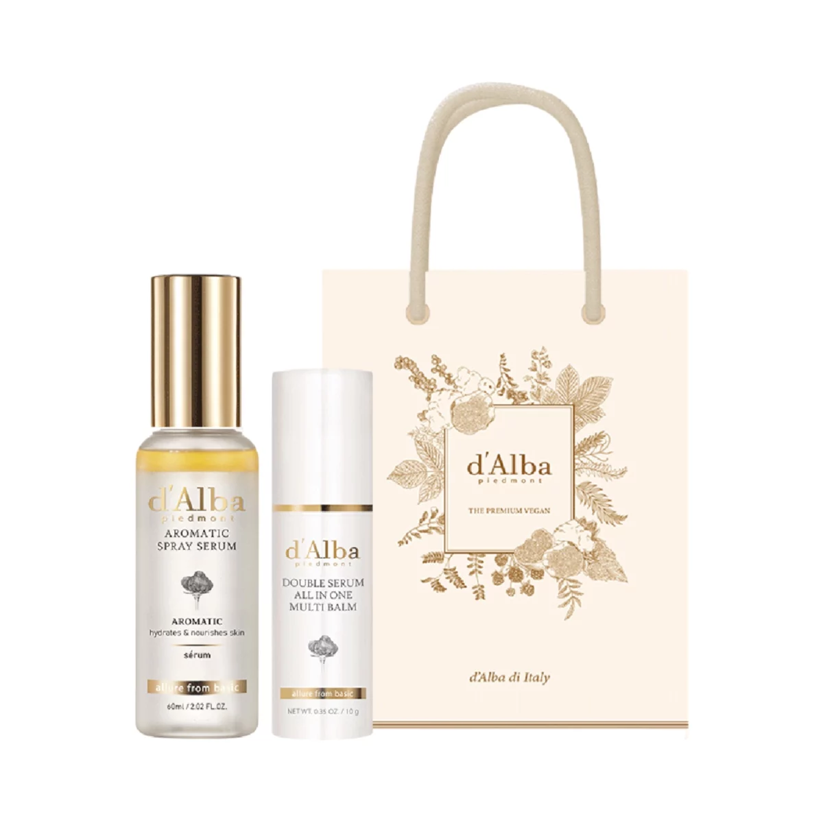 Aromatic Spray Serum 60ml + Double Serum All-in-One Multi Balm 10g + Gift Bag