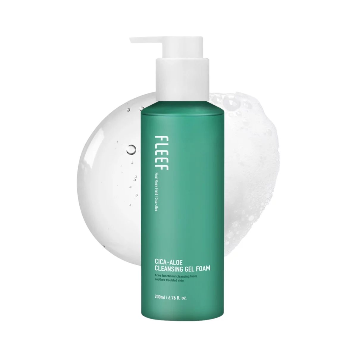 Cica Aloe Cleansing Gel Foam - 200ml, 1pack