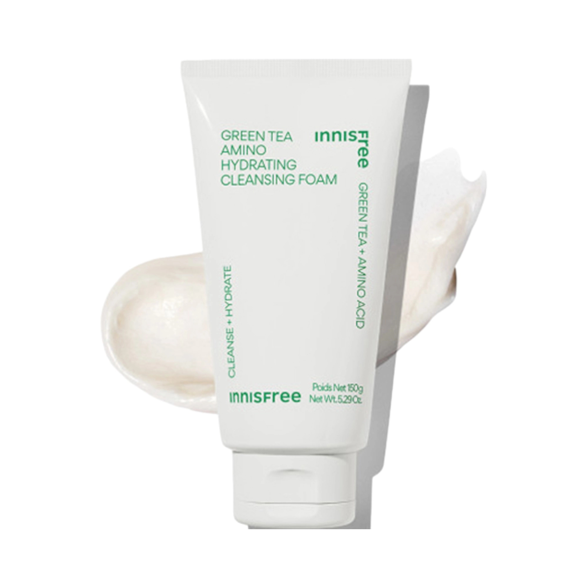 Green Tea Moisture Amino Cleansing Foam