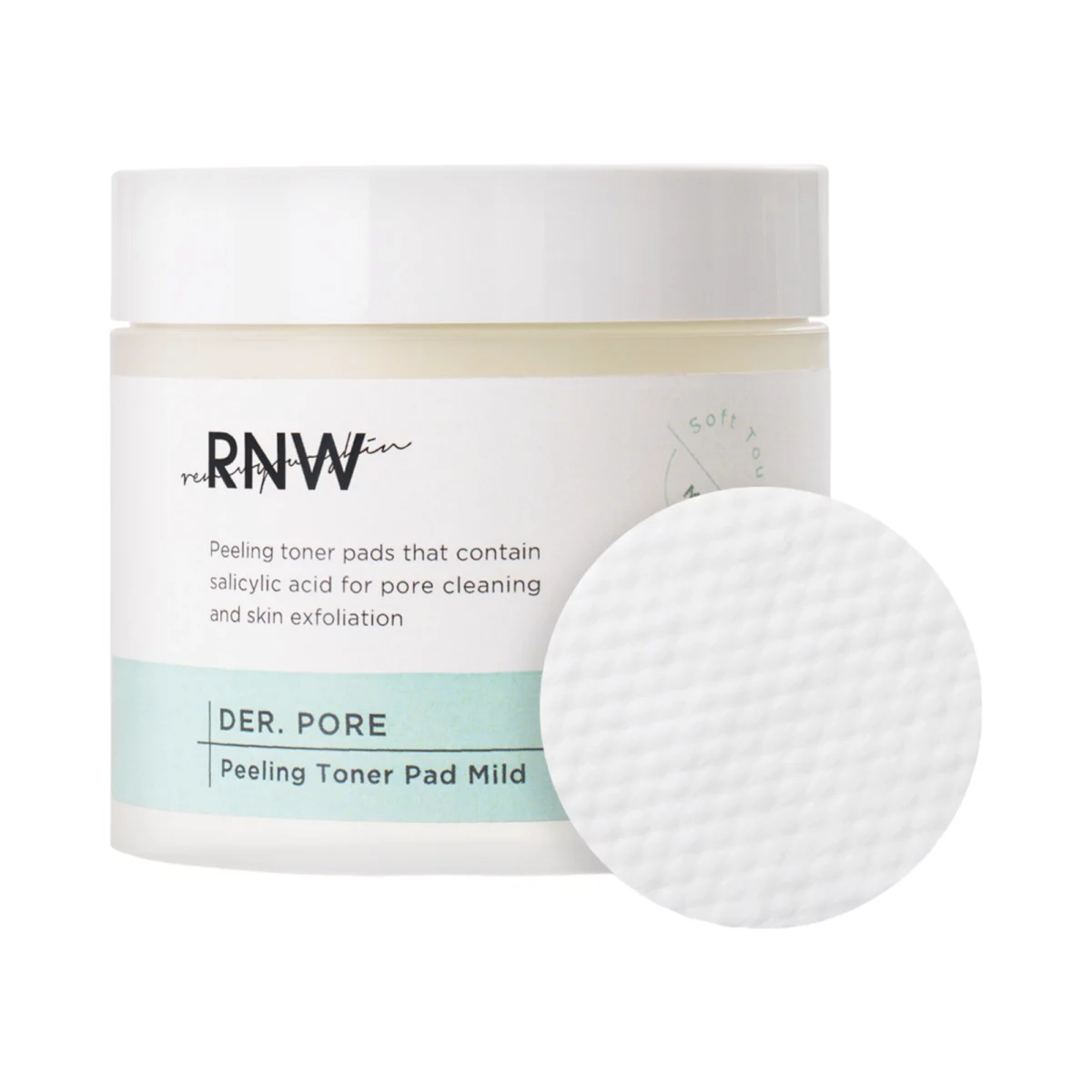 Der. Pore Peeling Toner Pad Milk