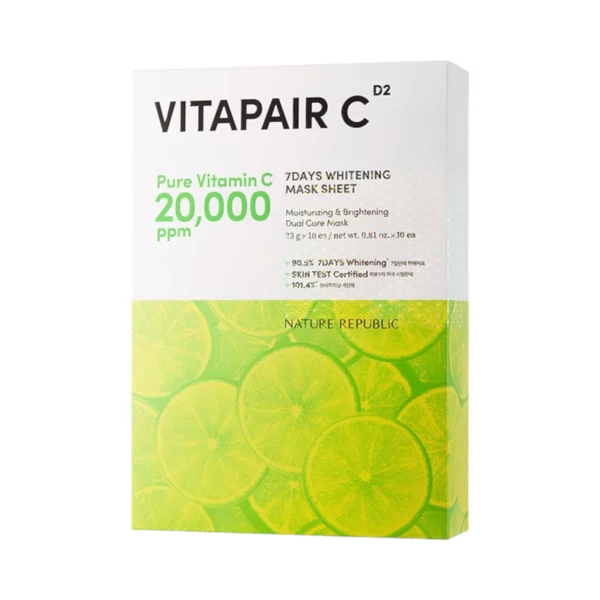 Vita Fair C 7-Day Whitening Mask Sheet (10 Sheets)