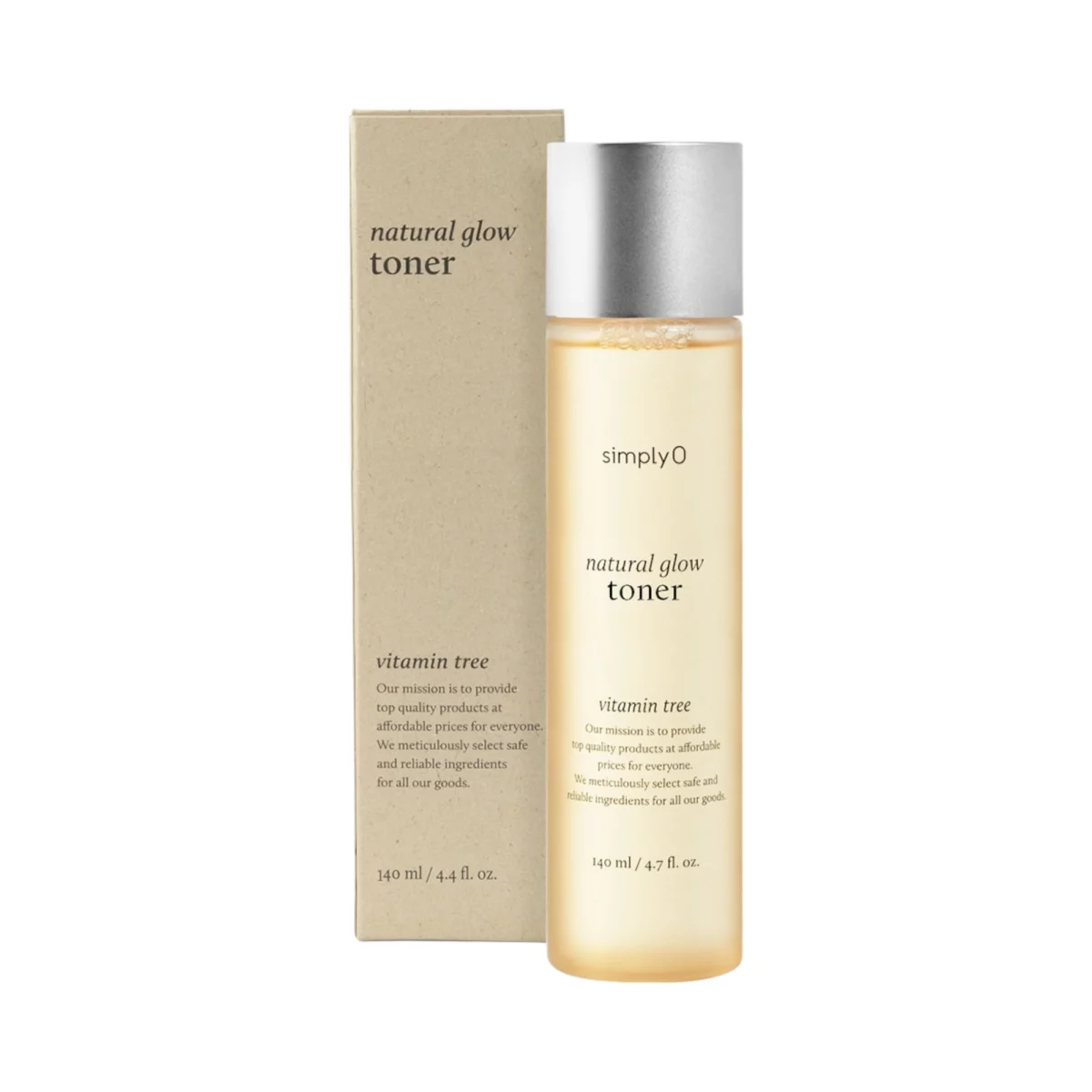 Natural Glow Toner - 140ml, 2packs