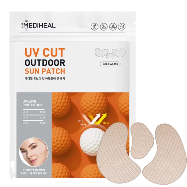 UV Cut Outdoor Triple Protection Sun Patch 3 Types x 4p Set