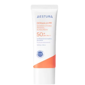 Derm UV365 Barrier Moisture Mineral Sunscreen SPF50+ PA++++