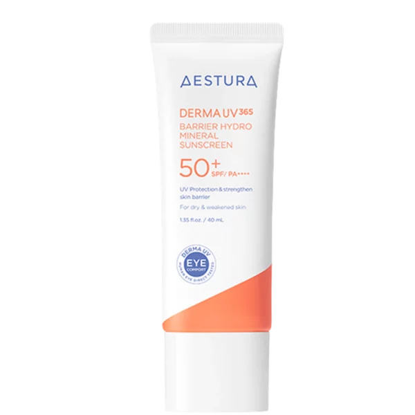 Derm UV365 Barrier Moisture Mineral Sunscreen SPF50+ PA++++