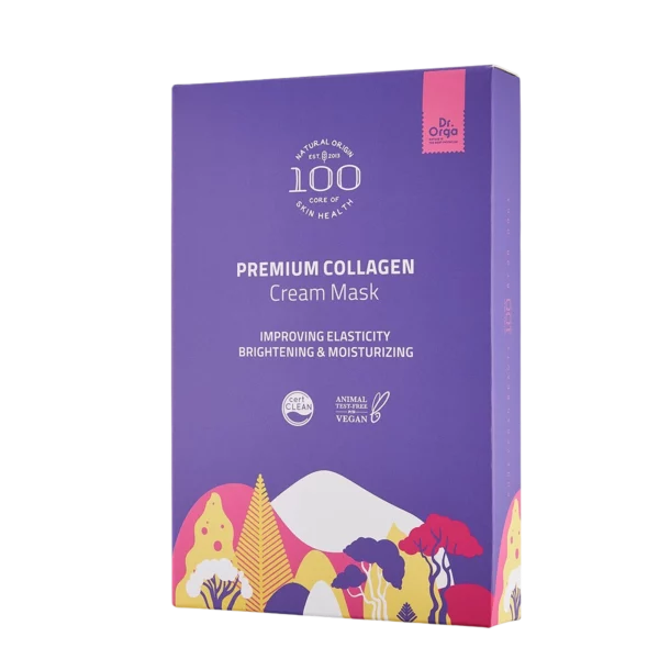 100 Premium Bottlewort Collagen Cream Mask Pack Whitening Pack Face Pack Collagen Pack