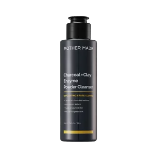 Charcoal Clay Vegan Enzyme Powder Wash 70g Mildly Acidic Enzyme Cleanser Exfoliating Cleansing Powder