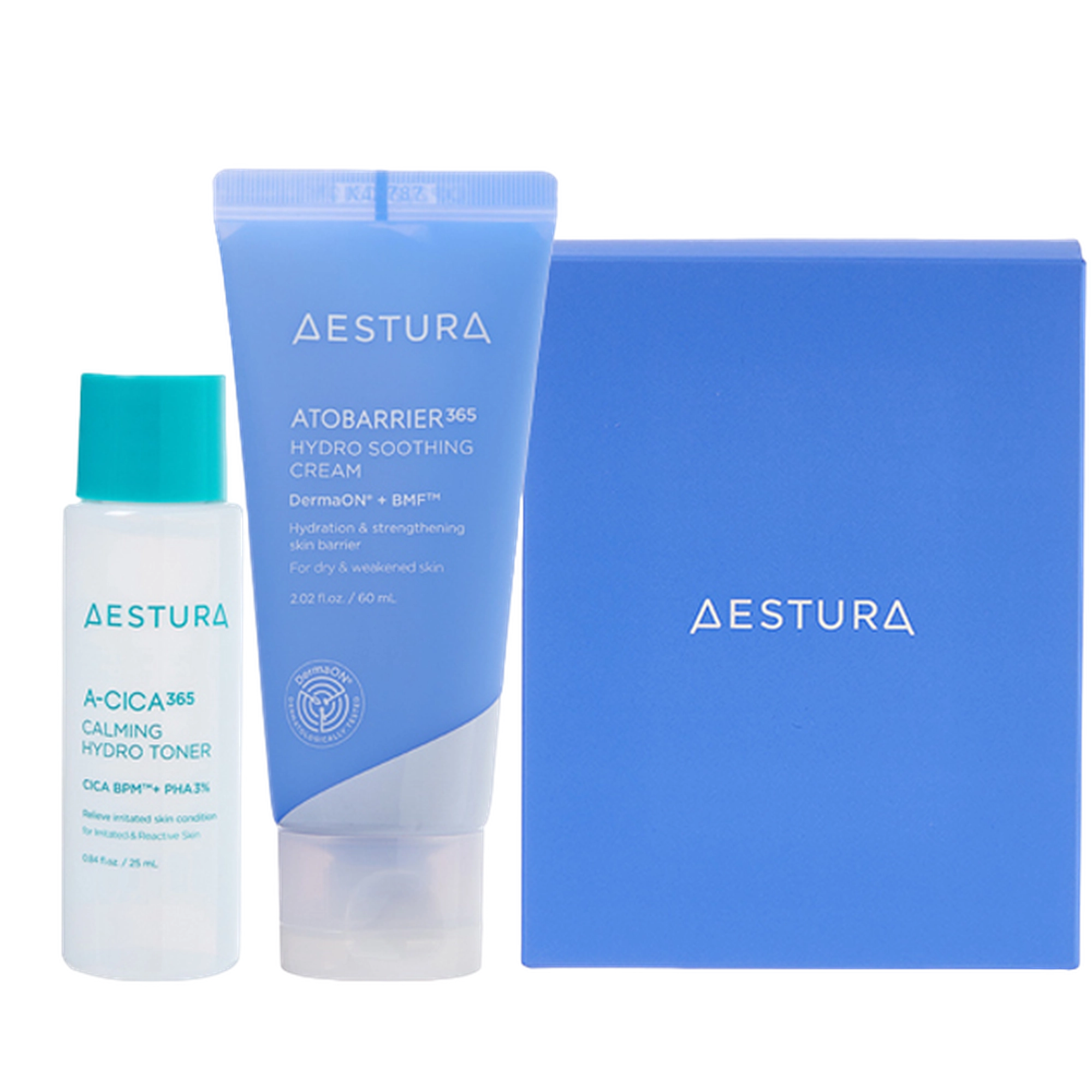 A-CICA 365 Hydro Soothing Cream 60ml + A-Sica 365 Toner 25ml Set