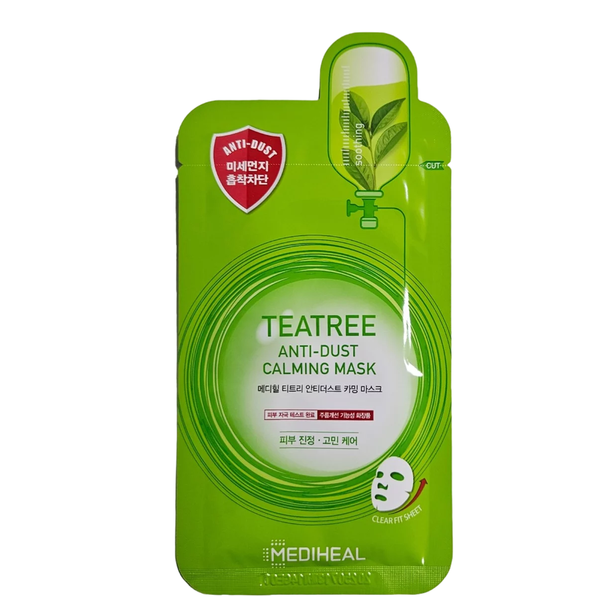 Tea Tree Anti-Dust Calming Mask Pack 20 Sheets