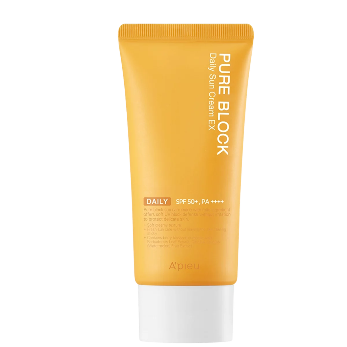 Pure Block Natural Daily Sun Cream X SPF50 PA++++ - 50ml, 1pack