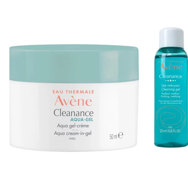 Cleansing Aqua Cream In Gel Moisturizer 50ml + Cleansing Gel 25ml