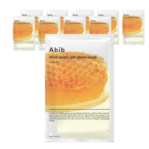 Milk acidic pH Sheet Mask Honey Fit