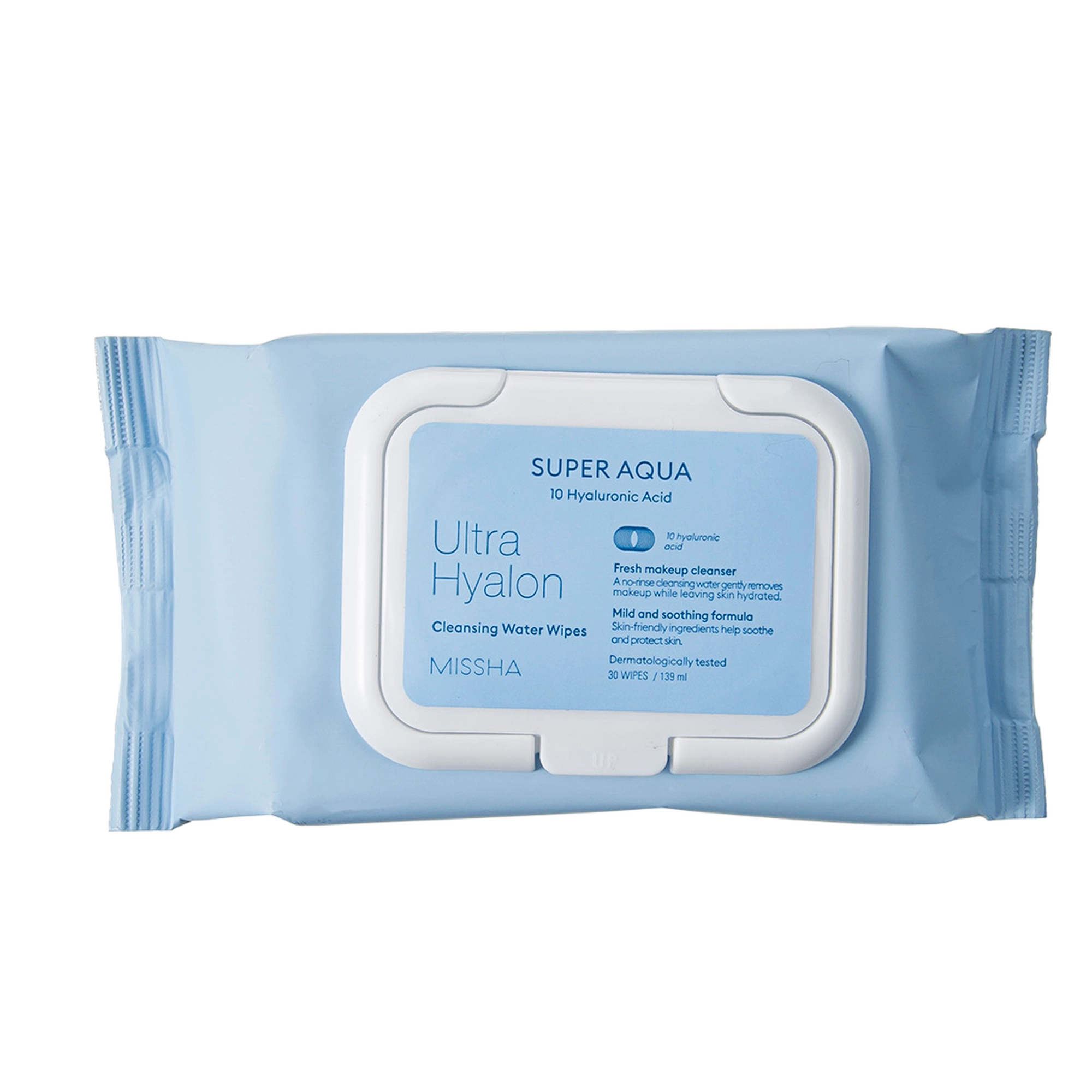 Super Aqua Ultra Hyalon Cleansing Water Tissue Cap Type