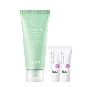 Bulgarian Rose Pore Tightening Clay Pack 100ml + Moisture Foam 7ml x 2p