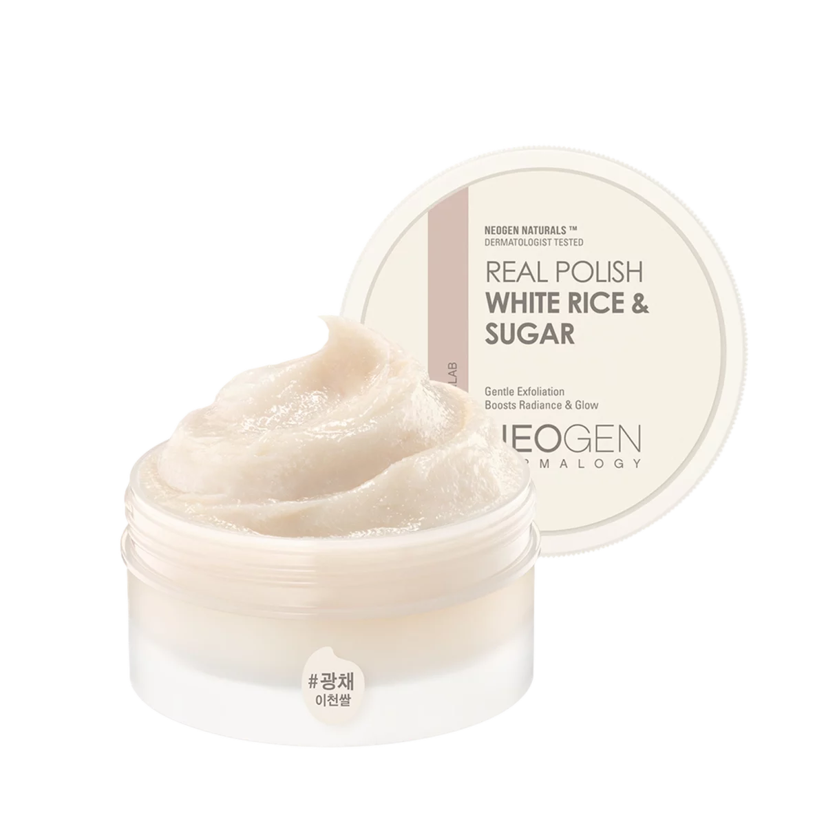 NeoGen Real Polish White Rice and Sugar Face Scrub