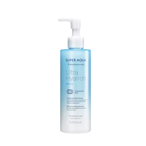 Super Aqua Ultra Hyaluronic Mild Peel Gel 250ml