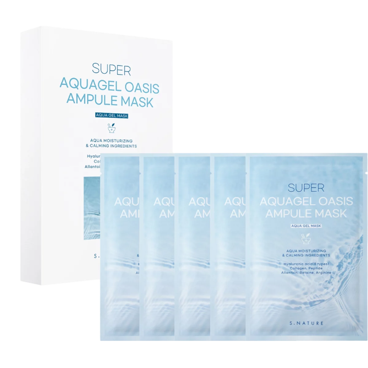 Super Aqua Gel Oasis Ampoule Mask Pack 30ml