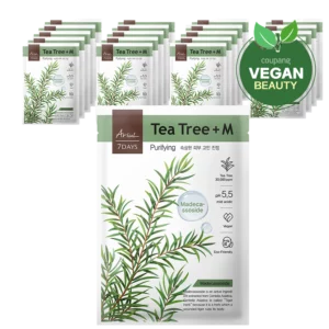 Seven Days Tea Tree M Angry Skin Soothing Mask Pack