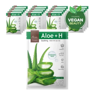 Seven Days Aloe H Soothing Moisturizing Mask Pack