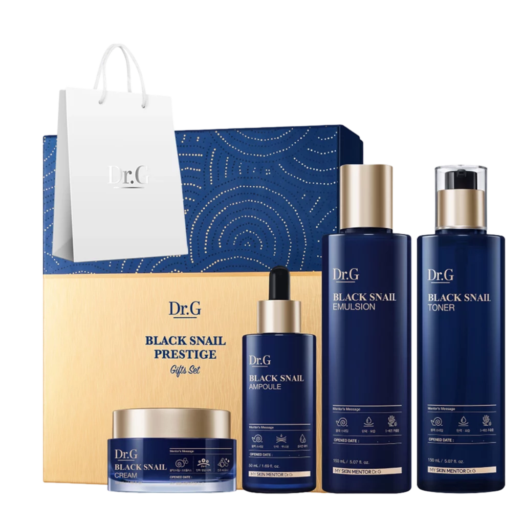 Black Snail Prestige Toner 150ml + Emulsion 150ml + Ampoule 50ml + Cream 50ml 4-Piece Set, Toner 150ml + Emul..., 1 Set