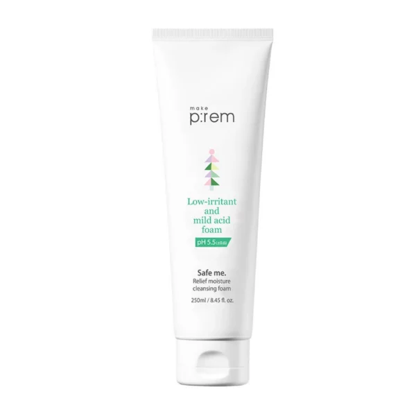 Safemi Moisture Cleansing Foam 250ml + (Tube Sample + 2 Sheets)