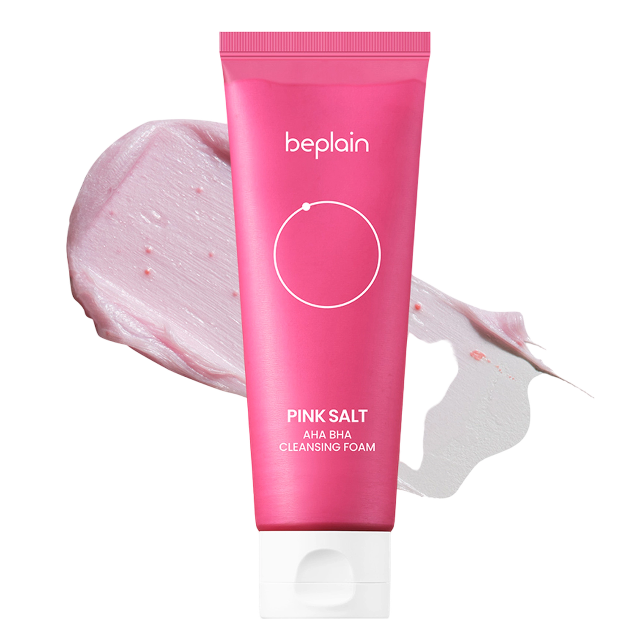 Pink Salt AHA BHA Cleansing Foam, 120ml, 1 piece
