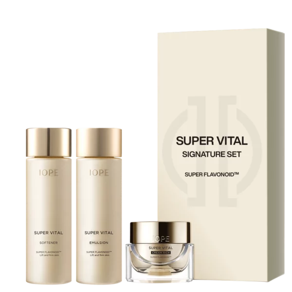 Super Vital Signature Skincare Set, 3packs, 1set