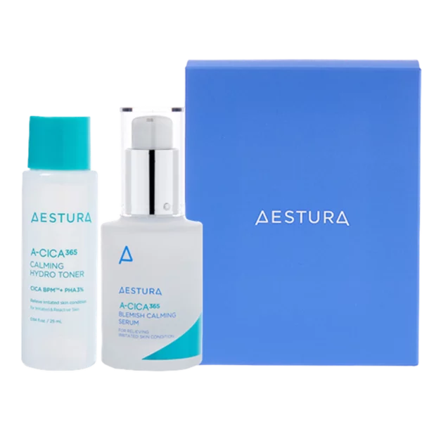 A-CICA 365 Calming Serum 25ml + Toner 25ml Set