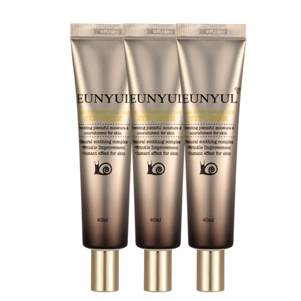 Snail Intensive Facial Care Eye Cream, 40ml, 3packs