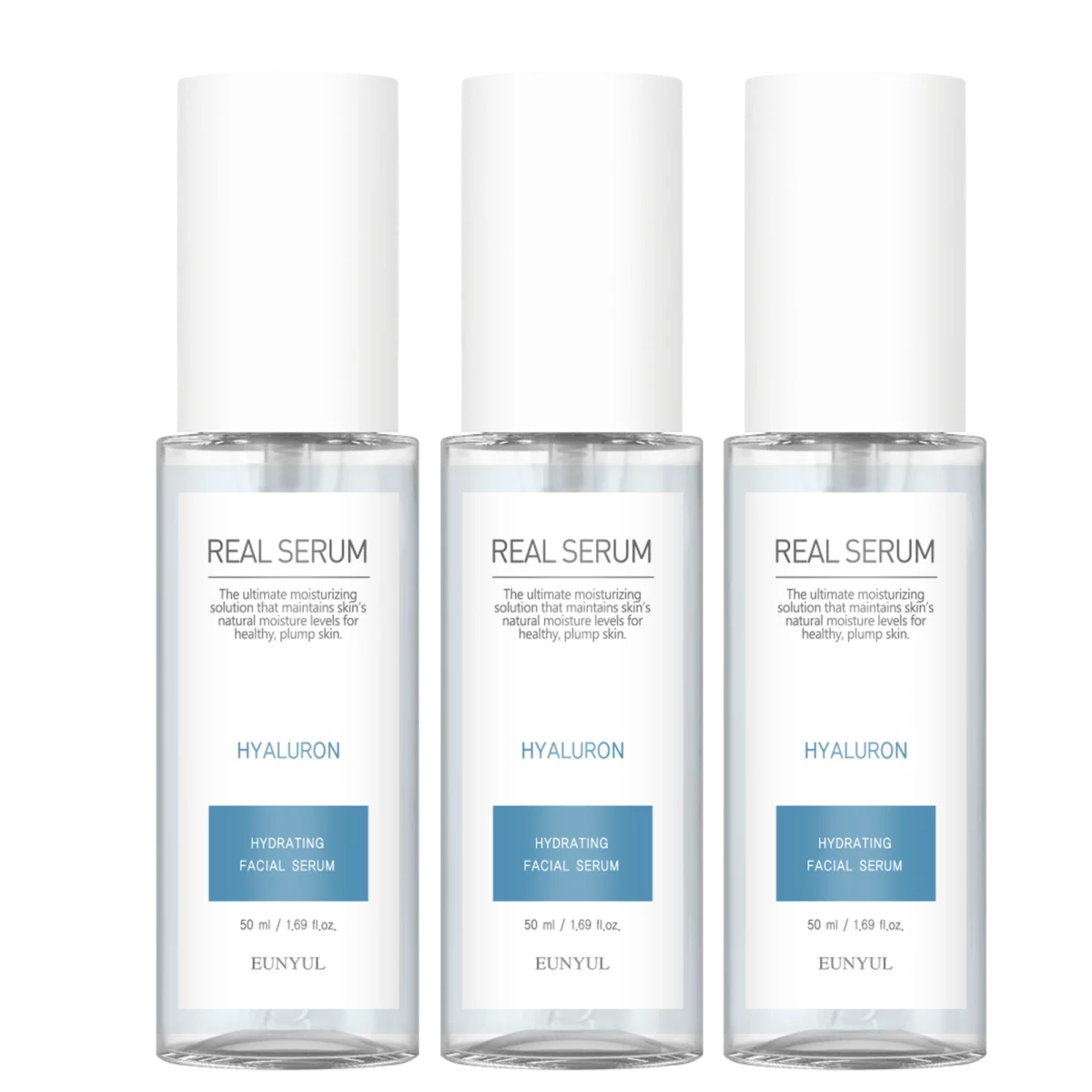 Real Hyaluron Serum, 50ml, 3packs