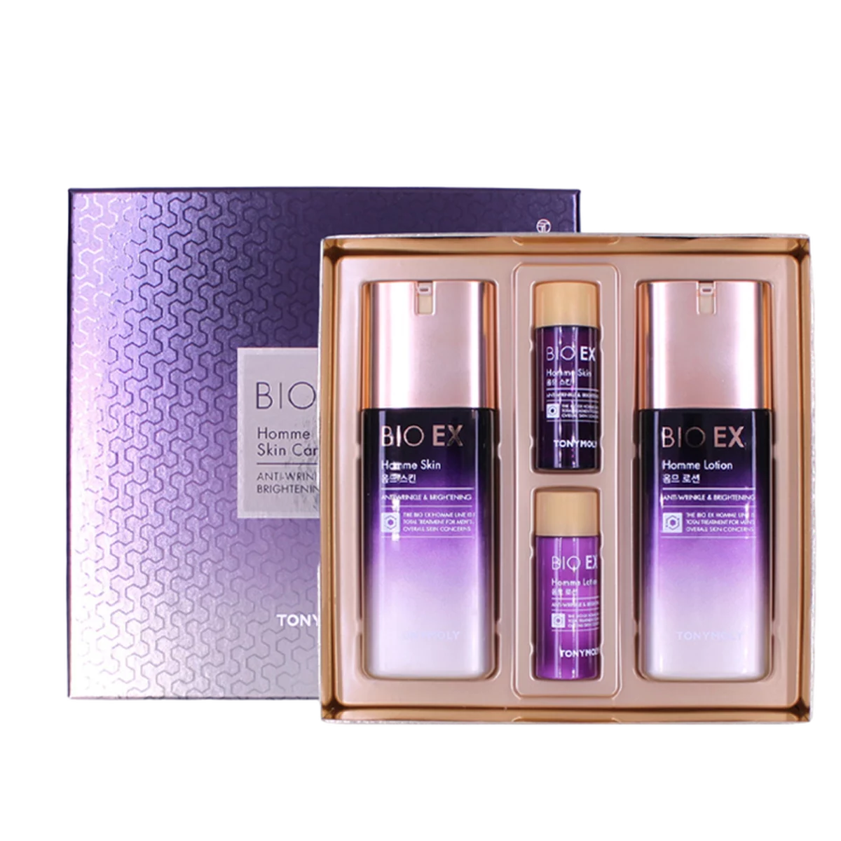 Bio EX Homme Skin Care Set, 2packs, 1set