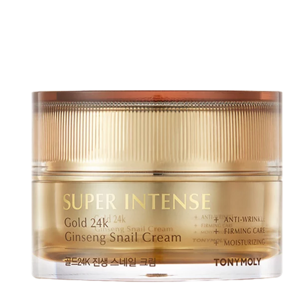 Super Intense Gold 24K Ginseng Snail Cream, 50ml, 1pack