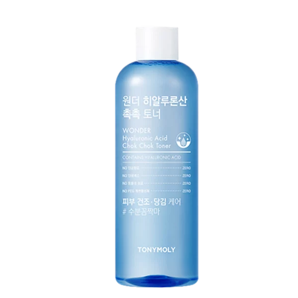 Wonder Hyaluronic Acid Chok Chok Toner, 500ml, 1pack