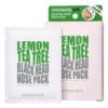 Lemon Tea Tree Blackhead Nose Pack, 3packs