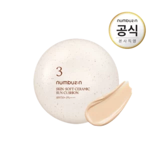 No.3 Skin-Soft Ceramic Sun Cushion SPF 50+ PA++++