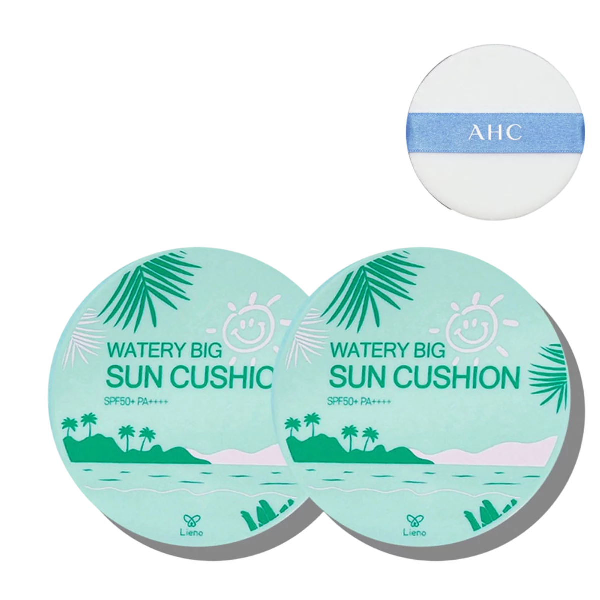 Sun Cushion 2024 Latest Watery Big Sun Cushion Jang Yoon-jeong (+Puff)