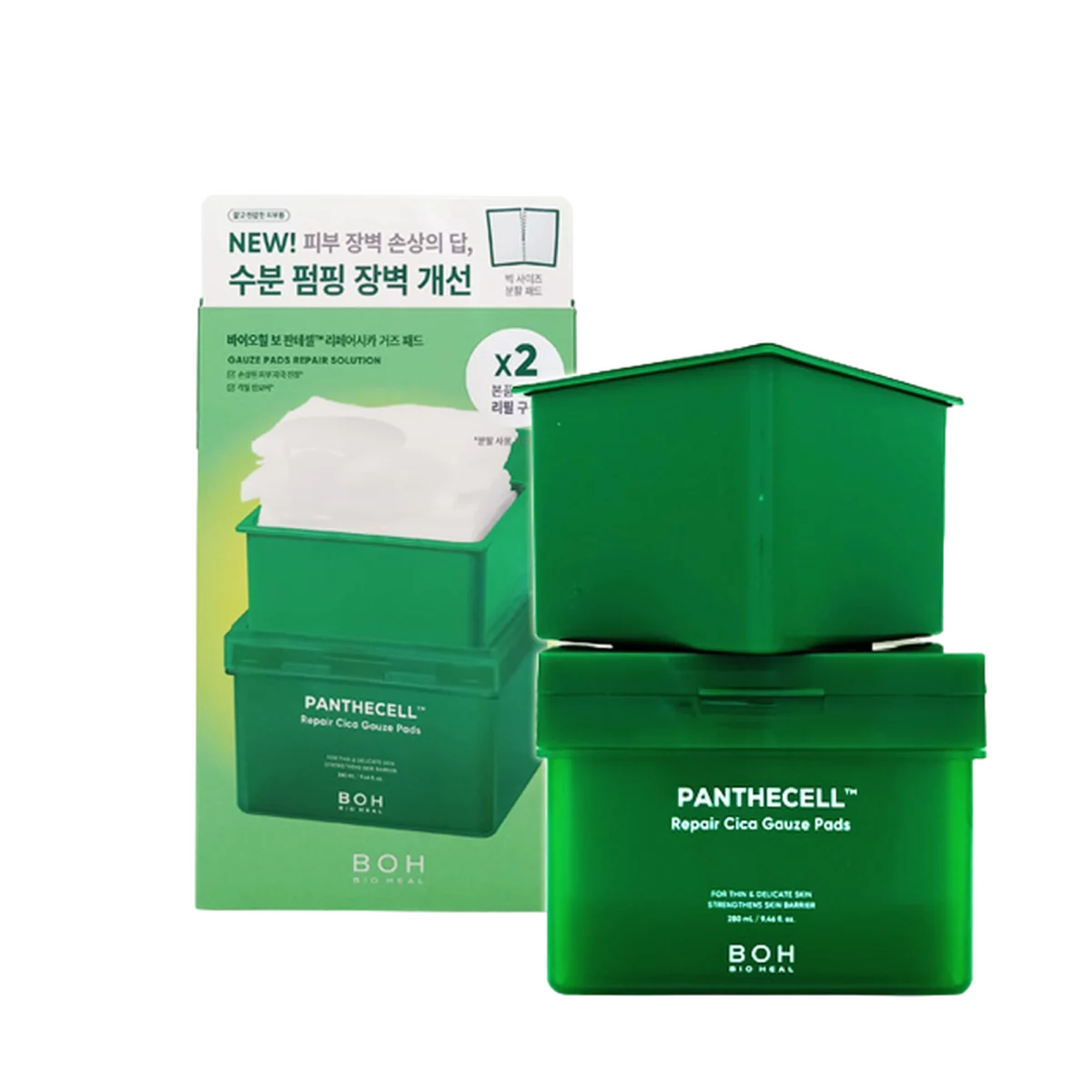 Panthecell Repair Cica Gauze Pad 80P + 80P (refill)