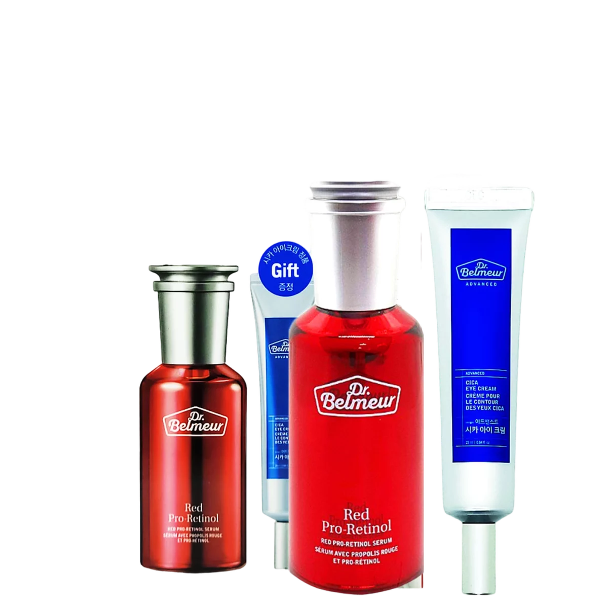 Red Pro Retinol Serum + Eye Cream 25ml Set