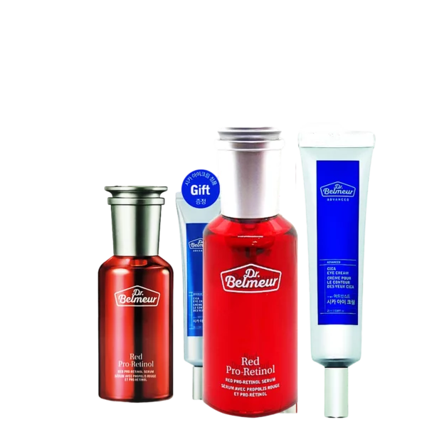 Red Pro Retinol Serum + Eye Cream 25ml Set