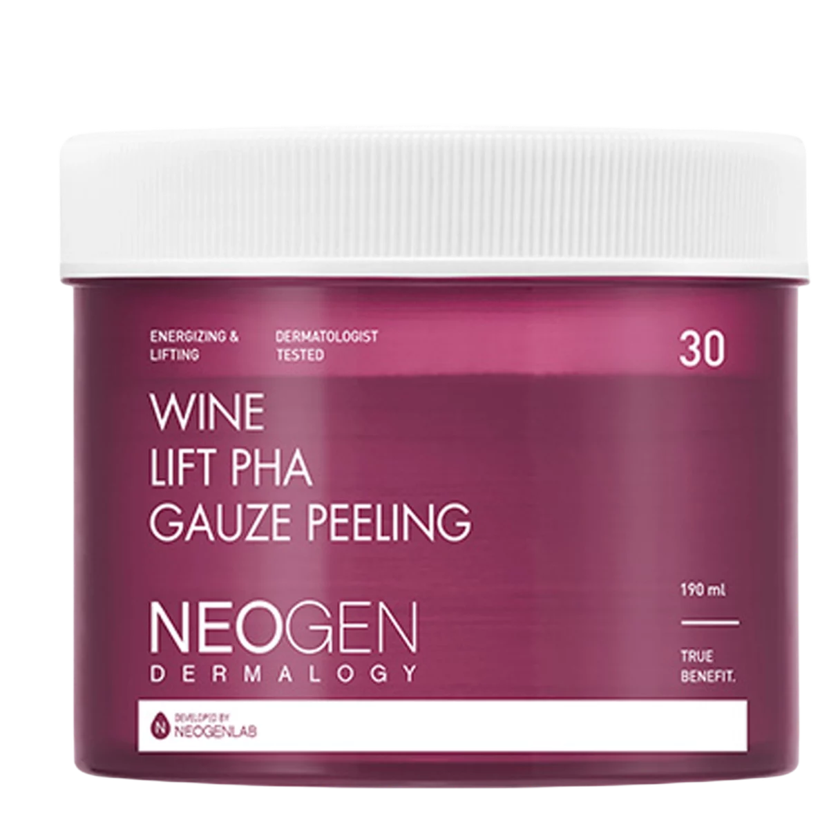 Wine Lift PHA Gauze Peeling Pad, 30ea, 1pack - 30ea, 1pack