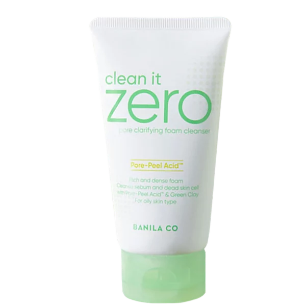 Clean It Zero Pore Clarifying Foam Cleanser 2 packs