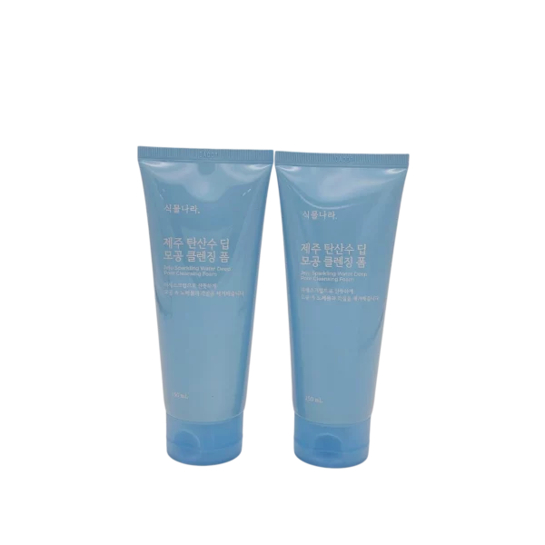 Shingmulnara Jeju Sparkling Pore Deep Cleansing Foam 150ml, 2 pcs