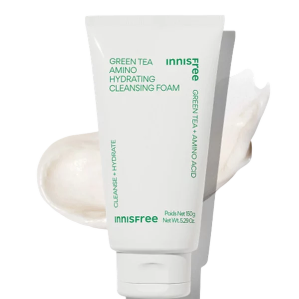 Green Tea Moisture Amino Cleansing Foam